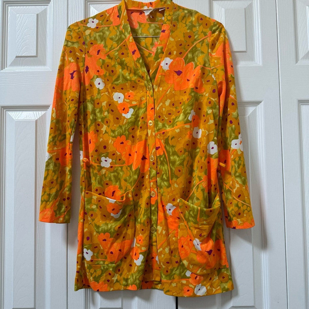 Vintage floral blouse
